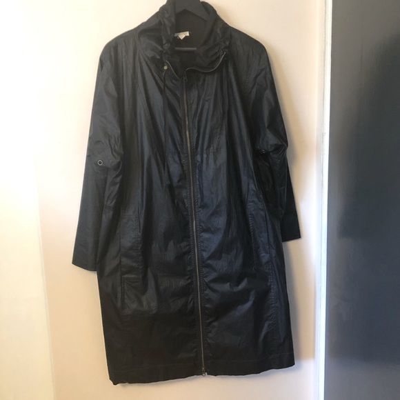 Eileen Fisher Jackets & Blazers - EILEEN FISHER BLACK TRENCH COAT NWOT
